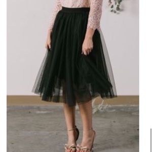 Cynthia Rowley tulle skirt